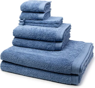 Produktbild von Möve Superwuschel 2 X Wasch- 2 X Gäste- 2 X Dusch- 2 X Handtuch im Set Extraweiches Handtuch, Aus 100% hochwertiger Baumwolle, Mit eingesticktem Markenlogo