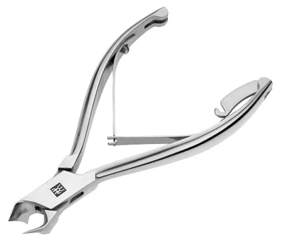 Produktbild von ZWILLING Nagelzange Kopfschneider für feste Nägel ergonomische Griffe Silber