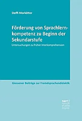 Produktbild von Morkötter, S: Förderung von Sprachlernkompetenz