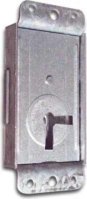 Produktbild von Riegelschloss Einheitssperre 61005 ohne Schlüssel, rechts, DM 20, Stahl verzinkt