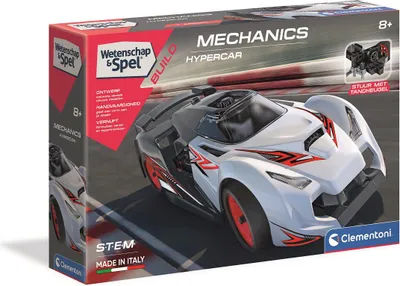 Obrázok produktu pre Clementoni Technologic Mechanik pretekárske auto STEM stavebnice pre deti