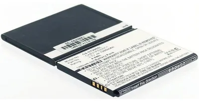 Produktbild von Akku für Alcatel OT-4032D Li-Ion 3,7 Volt 1300 mAh schwarz.