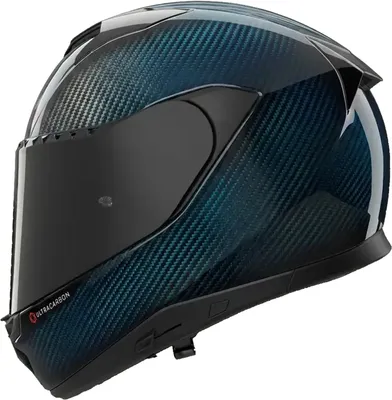 Produktbild von Nolan X-904 Ultra Carbon Liquido Helm, blau, L (60)