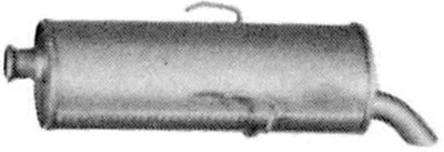 Produktbild von IMASAF 56.11.07 Endschalldämpfer passend für PEUGEOT 106 II Schrägheck (1A, 1C) Auspuff
