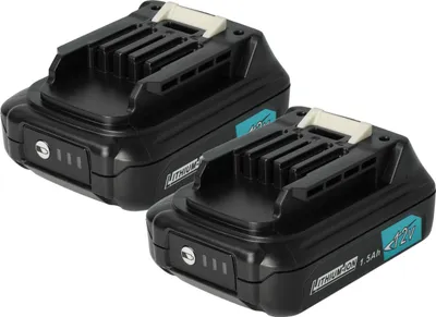 Produktbild von vhbw 2x Akku Ersatz für Makita BL1021, BL1021B, BL1016, BL1020, BL1020B, BL1020B-2, BL1040, BL1015B-2, BL1021B-2 für Werkzeug (1500 mAh, Li-Ion, 12 V)