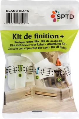 Image de Kit accessoires finition de plinthes pass'fil blanc Biafa