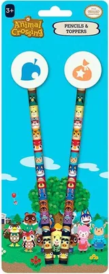Produktbild von Pyramid Animal Crossing Villager Squares Bleistift One Size