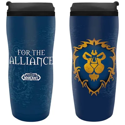 Image de Mug thermo ABYSTYLE WORLD OF WARCRAFT Alliance, bleu
