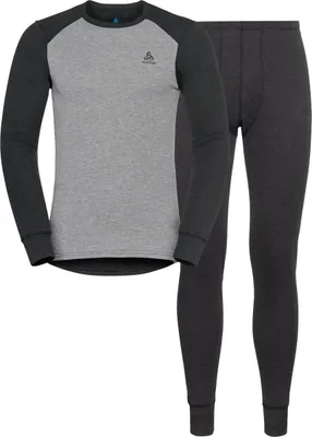 Image de ODLO Active Warm Eco Special Ensemble de sous-vêtements fonctionnels hommes gris XXL