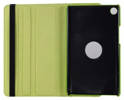 Zdjęcie produktu dla Etui na tablet Samsung Tab A8 10,5 (modele X200 i X205) – profesjonalne etui z możliwością swobodnego obracania, kolor zielony