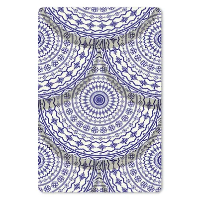 Produktbild von MuchoWow® Mauspad Mousepad Design - Delfter Blau - Muster 18x27 cm - Mousepads - Maus Mat - Pad - Mausunterlage
