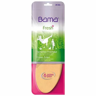 Produktbild von Bama Fresh 6 Paar ultradünne Damen Duft Sohlen, mit Anti-Rutsch Beschichtung