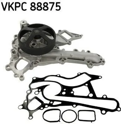 Produktbild von SKF Kühlmittelpumpe Wasserpumpe passend für MERCEDES-BENZ C-Klasse Limousine (W204) VKPC 88875