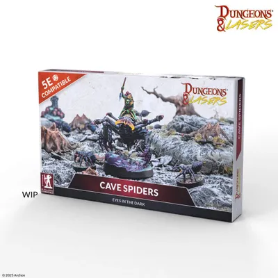 Obrázok produktu pre JASKYNNÉ PAVÚKY  D&L: Miniatúry