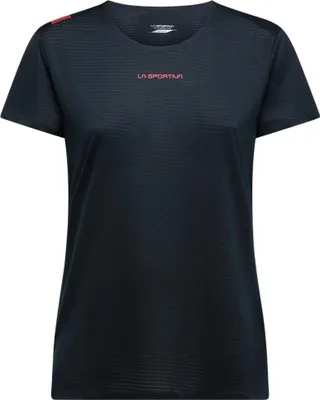 Immagine prodotto di Maglietta Pure T - Maglietta da corsa leggera da donna in 100% poliestere riciclato - La Sportiva, taglia: S, colore: K00P02-Nero/Ibisco