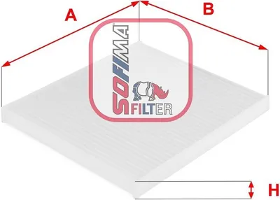Produktbild von SOFIMA S 3088 C Innenraumfilter Pollenfilter für FIAT PANDA (169)