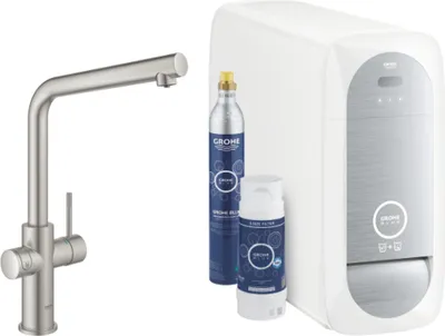Produktbild von GROHE 31454DC1, Standard, Chrom, Hebelgriffe, Einzelbild, Typ L, Keramik