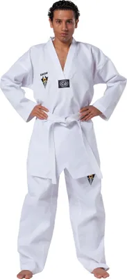Immagine prodotto di Tuta TKD Starfighter con risvolto bianco 180