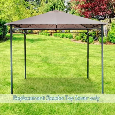 Immagine prodotto di Telo di ricambio per gazebo - Telo per gazebo in poliestere | Colore: Beige