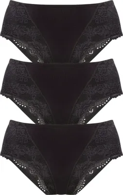 Produktbild von PETITE FLEUR Formslip 3 er-Pack schwarz Größe 52/54