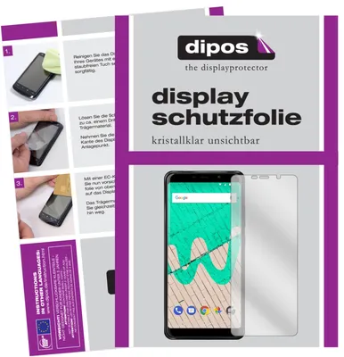 Produktbild von 2x Schutzfolie für Wiko View Max klar Displayschutzfolie Folie Display Schutz