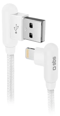 Image de SBS Câble Lightning avec connecteurs à 90°