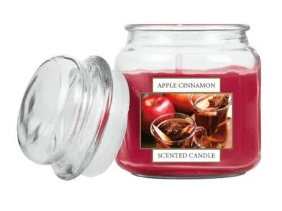 Produktbild von LIVARNO HOME GROß DUFTKERZE MIT DECKEL Apple Cinnamon
