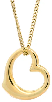 Produktbild von Anhänger Swingheart   333 Gold mit vergoldeter Silberkette 40 cm