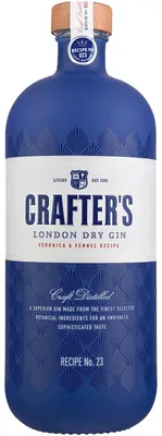 Obrázek produktu pro Crafters London Dry Gin (1 láhev, 0,7 l)