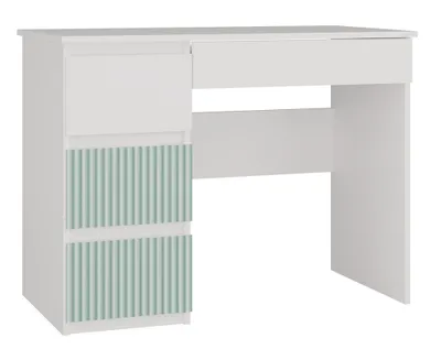 Produktbild von Topeshop MIJAS L FR MINT KPL, Gerade, Rechteckige Form, Partikelbord, Partikelbord, Grün, Weiß