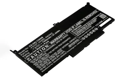 Produktbild von Akku für Dell Latitude 12 7290 Li-Ion 7,6 Volt 7500 mAh schwarz