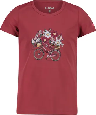Immagine prodotto di Maglietta da bambina CMP in piqué con funzione Dry rosa 164