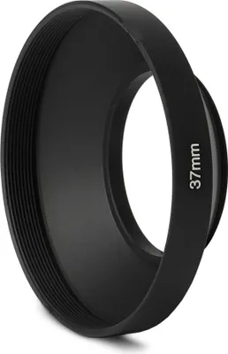 Produktbild von CELLONIC Weitwinkel Gegenlichtblende kompatibel mit - Filtergewinde Ø 37mm Wide-Angle Objektiv Sonnenblende Kamera Streulichtblende Lens Hood