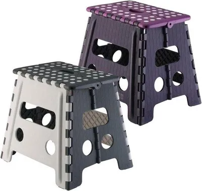 Produktbild von Famanu Klappstuhl bis 150 kg - Stabil und platzsparend - 37,5 x 32 x 30 cm - Verschiedene Farben