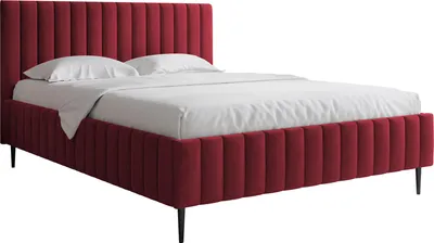 Produktbild von MIRJAN24 Polsterbett Lewezo Leg, Doppelbett mit Bettkasten, Ehebett, Lattenrost (Farbe: Fresh 08, Größe: 160x200 cm)