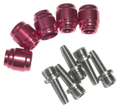 Produktbild von SRAM 11.5378.803.002 Leitungsbefestigungs-KitQty 5, rot/silber (1 Set)