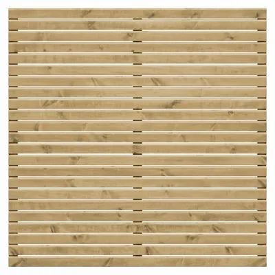 Produktbild von WOODTEX Grün 180x180 cm Sichtschutzzaun Gartenzaun aus Kiefer, DIY Bausatz mit Pfosten und Kanthölzern, Lärmschutz und Windschutz für Terrasse Balkon