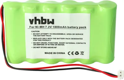 Produktbild von vhbw Akku Ersatz für Compex 018004913, 018.004.913, 032002690 für Medizintechnik (1800 mAh, 7,2 V, NiMH)