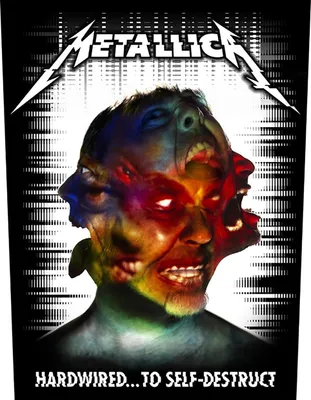 Produktbild von Metallica Hardwired To Self Destruct Aufnäher zum Aufnähen