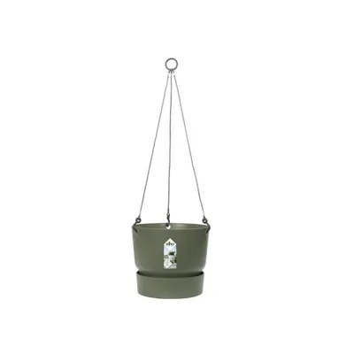 Produktbild von Hängender Blumentopf 24 – Außen-Ø 23,9 x 20,3 cm – Blattgrün