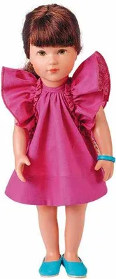 Produktbild von Käthe Kruse Puppe Sweet Girl Lola 41cm - Modepuppe Textil Multicolor