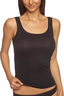 Produktbild von Hanro Baumwolle Seamless, Tank Top, Erwachsener, Weiblich, Schwarz, M, Baumwolle