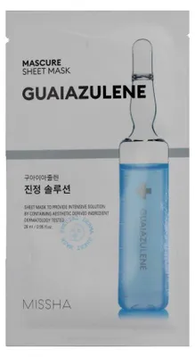 Produktbild von Missha Mascure Guaiazulene Sheet Mask (28 ml)
