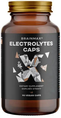 Obrázok produktu pre BrainMax Elektrolyty Caps, 90 vegetariánskych kapsúl