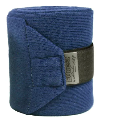 Produktbild von EQuest Strickbandagen ACRYL - Regular (3,5m) 2er Set in verschiedenen Farben, Farbe:Anthracite