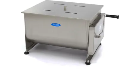 Obrázek produktu pro Maxima - Gastro Mixér na maso - 60 l - 55 kg masa - dvojitá náprava - Manuall