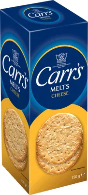 Produktbild von Carr's Melts Cheese Cracker 150 g / Kräcker