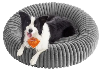 Immagine prodotto di Cuccia per cani lavabile | Grigio tortora | 100x100x20 cm