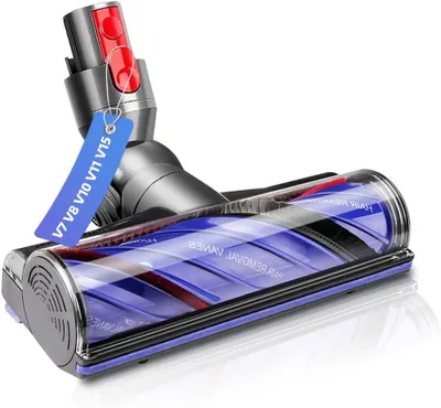 Produktbild von Bürste für Dyson V7,V8,V10,V11,V15 Staubsauger Elektrobürste mit Direktantrieb Weiche-Reinigungsbürste,erhindern Sie dass sich Haare verheddern