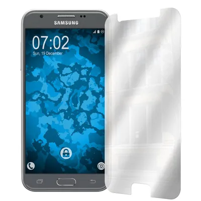 Produktbild von 2er-Pack PhoneNatic Displayschutzfolien verspiegelt kompatibel mit Samsung Galaxy J3 Emerge